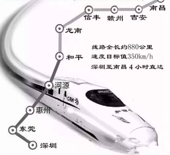 贛深高鐵最新線路圖，速度與時(shí)代的交響樂(lè)章