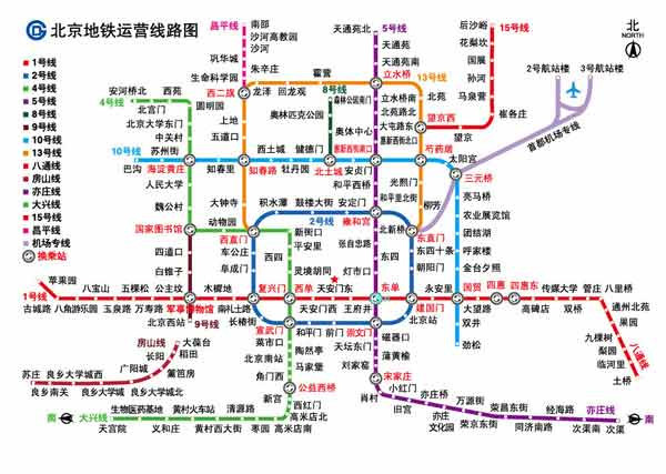 北京地鐵22號線最新線路圖，探索城市新動脈的藍(lán)圖